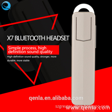 Promotional Christmas gift High quality wholesale Bluetooth earphone headset headphone bluetooth stereo earbuds for iPhone7